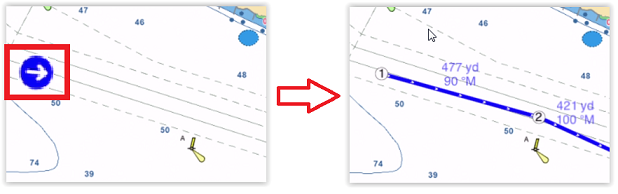 Mode route repliée