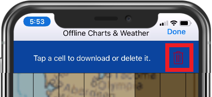 Delete all charts 