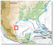 Real case study in the Gulf of Mexico