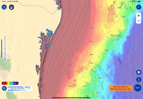 areas where currents converge